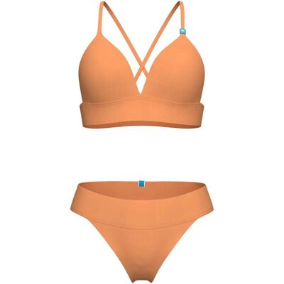 Arena, Damen, Bikinis, W Essentials Bikini Triangle, Orange, Pink, (S) Arena, Damen, Bikinis, W Essentials Bikini Triangle, Orange, Pink, (S)
