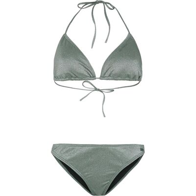 Protest, Damen, Bikinis, Damen Triangel-Bikini PRTKADINA Glass Bottlegreen M/38, Grau, Grün, (38, M) Protest, Damen, Bikinis, Damen Triangel-Bikini PRTKADINA Glass Bottlegreen M/38, Grau, Grün, (38, M)