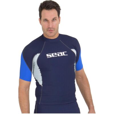 Seac, Unisex, Badeshirts, Raa Kurz Evo, Blau, (S) Seac, Unisex, Badeshirts, Raa Kurz Evo, Blau, (S)