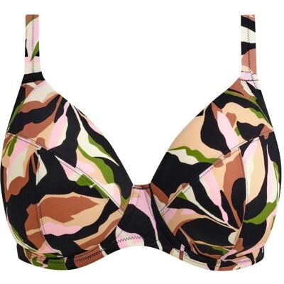 Elomi, Damen, Bikinis, Plunge Ocean Avenue, Grün, Schwarz, Mehrfarbig, (105 A) Elomi, Damen, Bikinis, Plunge Ocean Avenue, Grün, Schwarz, Mehrfarbig, (105 A)
