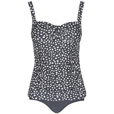 Bomain, Damen, Badeanzüge, Cadiz Tankini, Schwarz, Grau, (42) Bomain, Damen, Badeanzüge, Cadiz Tankini, Schwarz, Grau, (42)