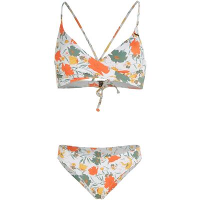 O'Neill, Damen, Bikinis, Women's Baay Maoi Bikini Set, Grau, Orange, Mehrfarbig, Weiss, (38) O'Neill, Damen, Bikinis, Women's Baay Maoi Bikini Set, Grau, Orange, Mehrfarbig, Weiss, (38)