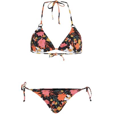 O'Neill, Damen, Bikinis, Capri - Bondey Bikini Set, Orange, Rot, Schwarz, (36) O'Neill, Damen, Bikinis, Capri - Bondey Bikini Set, Orange, Rot, Schwarz, (36)