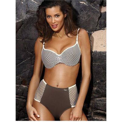 Markko, Damen, Bikinis, Zweiteiler Bikini model 113147, Braun, (S) Markko, Damen, Bikinis, Zweiteiler Bikini model 113147, Braun, (S)
