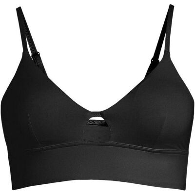 Casall, Damen, Bikinis, Triangel-Bikinioberteil mit Cut-Outs, Schwarz, (36) Casall, Damen, Bikinis, Triangel-Bikinioberteil mit Cut-Outs, Schwarz, (36)
