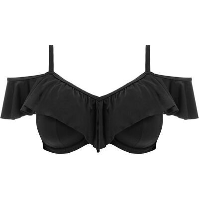Elomi, Damen, Bikinis, Plain Sailing UW Bikini Top Dames Bikinitopje - Maat 90F (EU), Schwarz, (90 F) Elomi, Damen, Bikinis, Plain Sailing UW Bikini Top Dames Bikinitopje - Maat 90F (EU), Schwarz, (90 F)