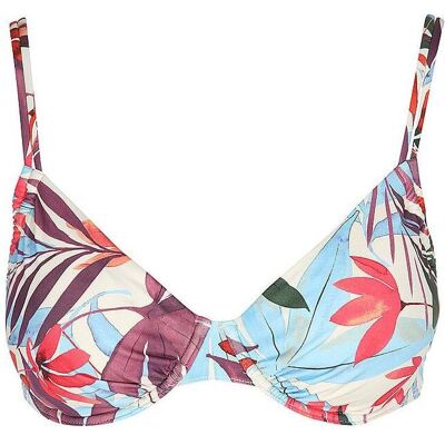 Lascana, Damen, Bikinis, Bikinioberteil Bügel-Top, Beige, (40 F) Lascana, Damen, Bikinis, Bikinioberteil Bügel-Top, Beige, (40 F)
