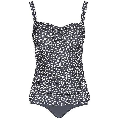 Bomain, Damen, Badeanzüge, Cadiz Grauer Tankini, Schwarz, Grau, (46) Bomain, Damen, Badeanzüge, Cadiz Grauer Tankini, Schwarz, Grau, (46)