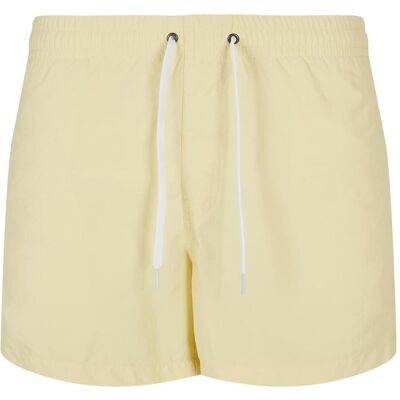 Build Your Brand, Herren, Badehosen, Swim Shorts, Gelb, (S) Build Your Brand, Herren, Badehosen, Swim Shorts, Gelb, (S)