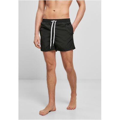 Build Your Brand, Herren, Badehosen, Swim Shorts, Schwarz, (5XL) Build Your Brand, Herren, Badehosen, Swim Shorts, Schwarz, (5XL)