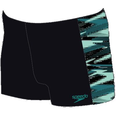 Speedo, Herren, Badehosen, HyperBoom Panel Aquashort, Schwarz, (32, 46) Speedo, Herren, Badehosen, HyperBoom Panel Aquashort, Schwarz, (32, 46)