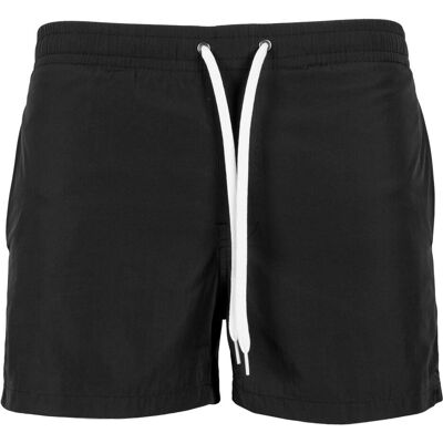 Build Your Brand, Herren, Badehosen, Swim Shorts, Schwarz, (3XL) Build Your Brand, Herren, Badehosen, Swim Shorts, Schwarz, (3XL)