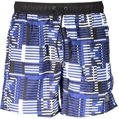 Karl Lagerfeld, Herren, Badehosen, Blu Polyester Men Swim Boxer, Blau, (S) Karl Lagerfeld, Herren, Badehosen, Blu Polyester Men Swim Boxer, Blau, (S)