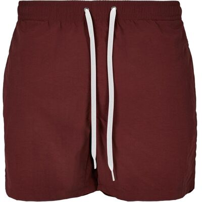 Build Your Brand, Herren, Badehosen, Swim Shorts, Rot, (5XL) Build Your Brand, Herren, Badehosen, Swim Shorts, Rot, (5XL)