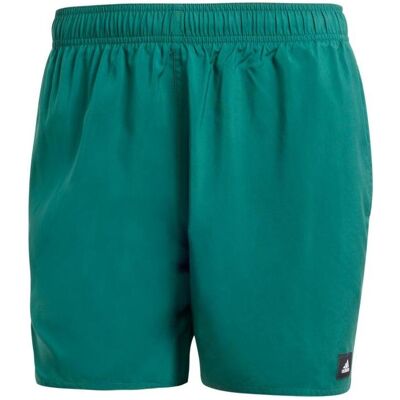 Adidas Herren, Badehosen, Solide CLX-Badeshorts in kurzer Länge, Grün, (S) Adidas Herren, Badehosen, Solide CLX-Badeshorts in kurzer Länge, Grün, (S)