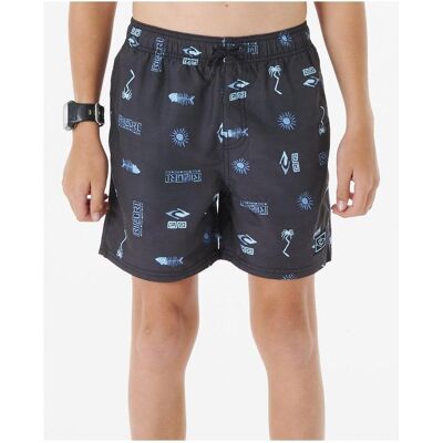 Rip Curl, Badehosen, Boardshorts Tube Heads Sun Volley Mesh -Bo schwarz, Schwarz, (10) Rip Curl, Badehosen, Boardshorts Tube Heads Sun Volley Mesh -Bo schwarz, Schwarz, (10)