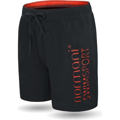 Normani, Herren, Badehosen, Herren Badeshorts Nio, Schwarz, (XL) Normani, Herren, Badehosen, Herren Badeshorts Nio, Schwarz, (XL)