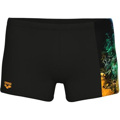 Arena, Herren, Badehosen, M Vibrant Swim Short, Schwarz, Mehrfarbig, (5) Arena, Herren, Badehosen, M Vibrant Swim Short, Schwarz, Mehrfarbig, (5)