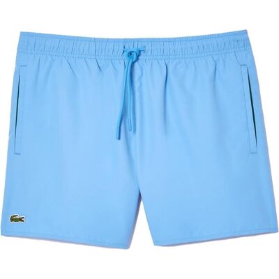 Lacoste, Herren, Badehosen, Basic Badehose, Blau, (L) Lacoste, Herren, Badehosen, Basic Badehose, Blau, (L)