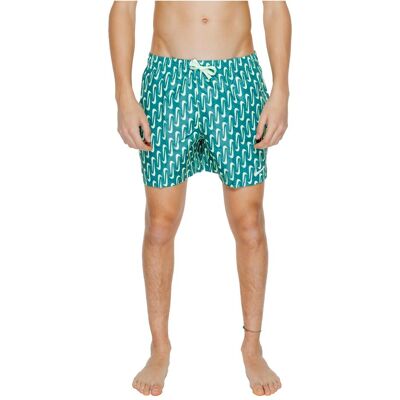Nike Swim Allover Swoosh Grüner Badehose - Schwimmkleidung Nike Swim Allover Swoosh Grüner Badehose - Schwimmkleidung