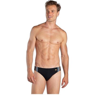 Aquarapid, Herren, Badehosen, badeslip persy, Schwarz, (52) Aquarapid, Herren, Badehosen, badeslip persy, Schwarz, (52)