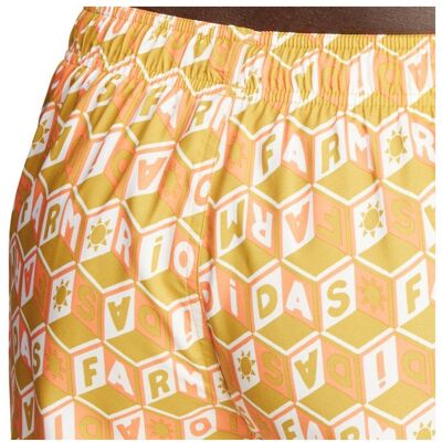 Adidas - Farm Rio 3-Stripes IR6199 - Yellow - Badeshorts Adidas - Farm Rio 3-Stripes IR6199 - Yellow - Badeshorts