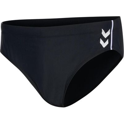 hummel, Herren, Badehosen, Hmlpulse Piping Swim Brief, Schwarz, (M) hummel, Herren, Badehosen, Hmlpulse Piping Swim Brief, Schwarz, (M)