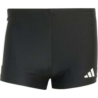 Adidas Herren, Badehosen, Herren 3 Stripes Swim Boxers, Black/White, M, Schwarz, Weiss, (M) Adidas Herren, Badehosen, Herren 3 Stripes Swim Boxers, Black/White, M, Schwarz, Weiss, (M)