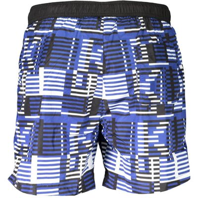 Karl Lagerfeld, Herren, Badehosen, Blu Polyester Men Swim Boxer, Blau, (S) Karl Lagerfeld, Herren, Badehosen, Blu Polyester Men Swim Boxer, Blau, (S)