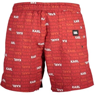 Karl Lagerfeld, Herren, Badehosen, Rosso Poliestere Men Swim Boxer, Rot, (S) Karl Lagerfeld, Herren, Badehosen, Rosso Poliestere Men Swim Boxer, Rot, (S)
