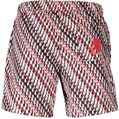 Karl Lagerfeld, Herren, Badehosen, Black Polyester Men's Swim Boxer, Schwarz, (S) Karl Lagerfeld, Herren, Badehosen, Black Polyester Men's Swim Boxer, Schwarz, (S)