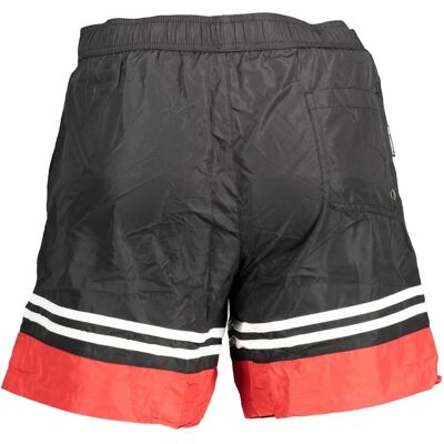 Karl Lagerfeld, Herren, Badehosen, Black Polyester Mens Swim Boxer, Schwarz, (S) Karl Lagerfeld, Herren, Badehosen, Black Polyester Mens Swim Boxer, Schwarz, (S)