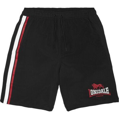 Lonsdale, Herren, Badehosen, Copley, Rot, Weiss, Schwarz, (M) Lonsdale, Herren, Badehosen, Copley, Rot, Weiss, Schwarz, (M)