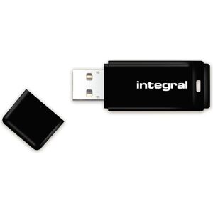 Integral Pendrive USB 2.0 16GB Black (16 GB, USB-A), USB Stick, Schwarz Integral Pendrive USB 2.0 16GB Black (16 GB, USB-A), USB Stick, Schwarz