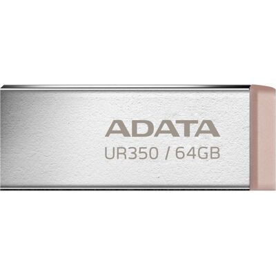 A-Data UR350 64GB USB 3.2 Gen 1 Metall Braun - USB-Flash-Laufwerk A-Data UR350 64GB USB 3.2 Gen 1 Metall Braun - USB-Flash-Laufwerk