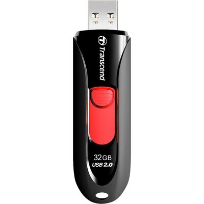 Transcend JetFlash 590 (32 GB, USB-A), USB Stick, Schwarz Transcend JetFlash 590 (32 GB, USB-A), USB Stick, Schwarz