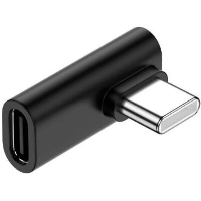 PowerGuard USB-C 90-degree Angle Left/Right Flat Adapter USB2.0 480 Mbps, USB Adapter, Schwarz PowerGuard USB-C 90-degree Angle Left/Right Flat Adapter USB2.0 480 Mbps, USB Adapter, Schwarz