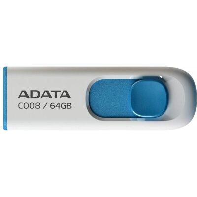Adata USB-A 2.0 FlashDrive C008, 64Gb (64 GB, USB-A), USB Stick Adata USB-A 2.0 FlashDrive C008, 64Gb (64 GB, USB-A), USB Stick