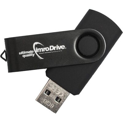 IMRO AXIS/8G USB-Stick - Schwarz - USB-Stick IMRO AXIS/8G USB-Stick - Schwarz - USB-Stick