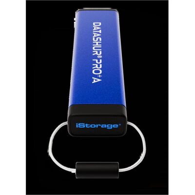 iStorage datAshur PRO+A 256-bit 128GB (128 GB, USB-A), USB Stick, Blau, Schwarz iStorage datAshur PRO+A 256-bit 128GB (128 GB, USB-A), USB Stick, Blau, Schwarz