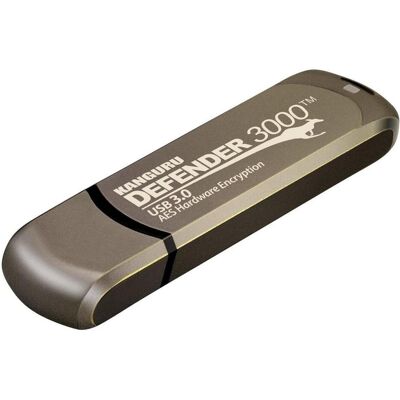 Kanguru Defender 3000 - 64 GB - USB Typ-A - 3.2 Gen 1 (3.1 Gen 1) - Kappe - 38 g (64 GB, USB-A), USB Stick, Braun Kanguru Defender 3000 - 64 GB - USB Typ-A - 3.2 Gen 1 (3.1 Gen 1) - Kappe - 38 g (64 GB, USB-A), USB Stick, Braun