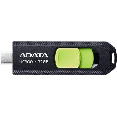 Adata USB 32GB UC300 bkgn 3.2 USB Typ C Interface USB 3.2 Gen 1 (32 GB, USB-C), USB Stick, Grün, Schwarz Adata USB 32GB UC300 bkgn 3.2 USB Typ C Interface USB 3.2 Gen 1 (32 GB, USB-C), USB Stick, Grün, Schwarz