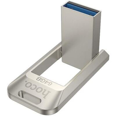 Hoco Memory cards pendrive USB A + USB C UD16 64GB USB3.0 (64 GB, USB-A, USB-C), USB Stick, Silber Hoco Memory cards pendrive USB A + USB C UD16 64GB USB3.0 (64 GB, USB-A, USB-C), USB Stick, Silber