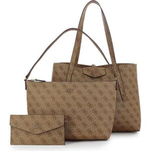 Guess Tasche, Handtasche Eco Brenton Logo Tote, Beige, (14 l) Guess Tasche, Handtasche Eco Brenton Logo Tote, Beige, (14 l)