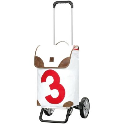 Andersen, Einkaufshilfe, Alu Star Shopper 360° Einkaufstrolley 57 cm, Weiss Andersen, Einkaufshilfe, Alu Star Shopper 360° Einkaufstrolley 57 cm, Weiss