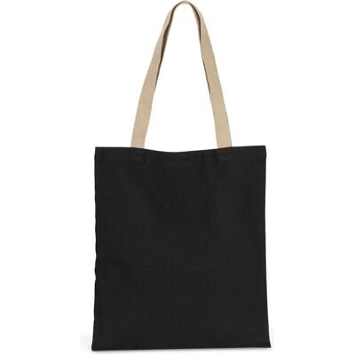 Kimood, Tasche, Tote bag recycelt, Schwarz, Grau Kimood, Tasche, Tote bag recycelt, Schwarz, Grau