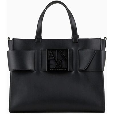 Giorgio Armani Damen, Handtasche, Shoulder bag big, Schwarz Giorgio Armani Damen, Handtasche, Shoulder bag big, Schwarz
