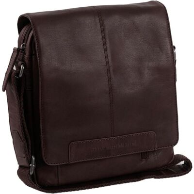 The Chesterfield Brand, Herren, Handtasche, Wax Pull Up Umhängetasche Leder 22 cm, Braun The Chesterfield Brand, Herren, Handtasche, Wax Pull Up Umhängetasche Leder 22 cm, Braun