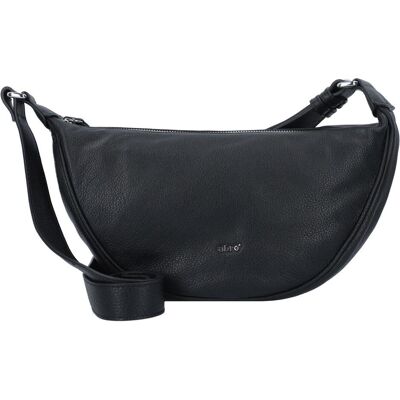 Abro, Damen, Handtasche, By My Side Umhängetasche Leder 33 cm, Schwarz Abro, Damen, Handtasche, By My Side Umhängetasche Leder 33 cm, Schwarz