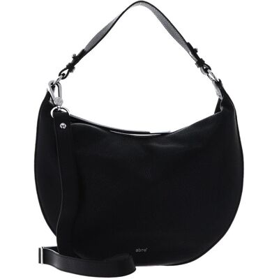 Abro, Damen, Handtasche, Leather Adria Hobo Bag Lulu Small, Schwarz Abro, Damen, Handtasche, Leather Adria Hobo Bag Lulu Small, Schwarz